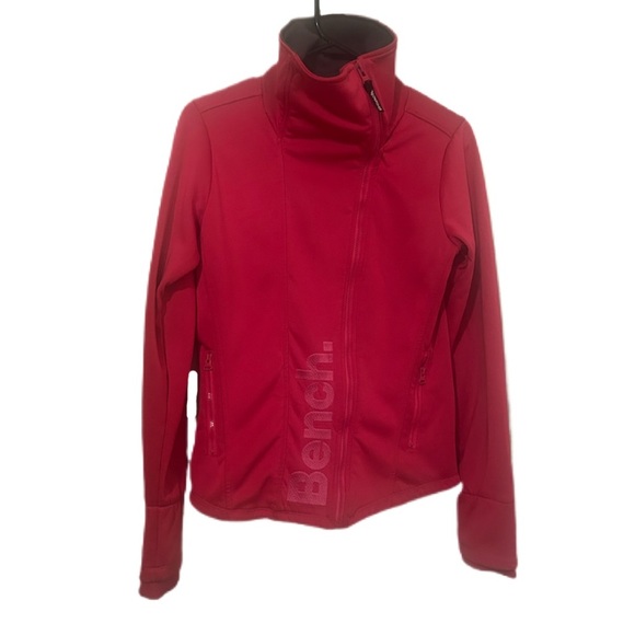 Bench Jackets & Blazers - Bench Women's Vibrant Cherry Hot Pink Red Ski Jacket sweater
